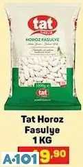 TAT HOROZ KURU FASULYE 1KG TAT HOROZ KURU FASULYE 1KG